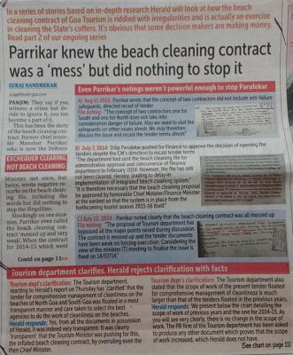 Beach Cleaning Scam